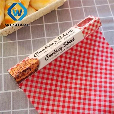 Võipaber Rasvakindel paber Burgeri pakkepaber